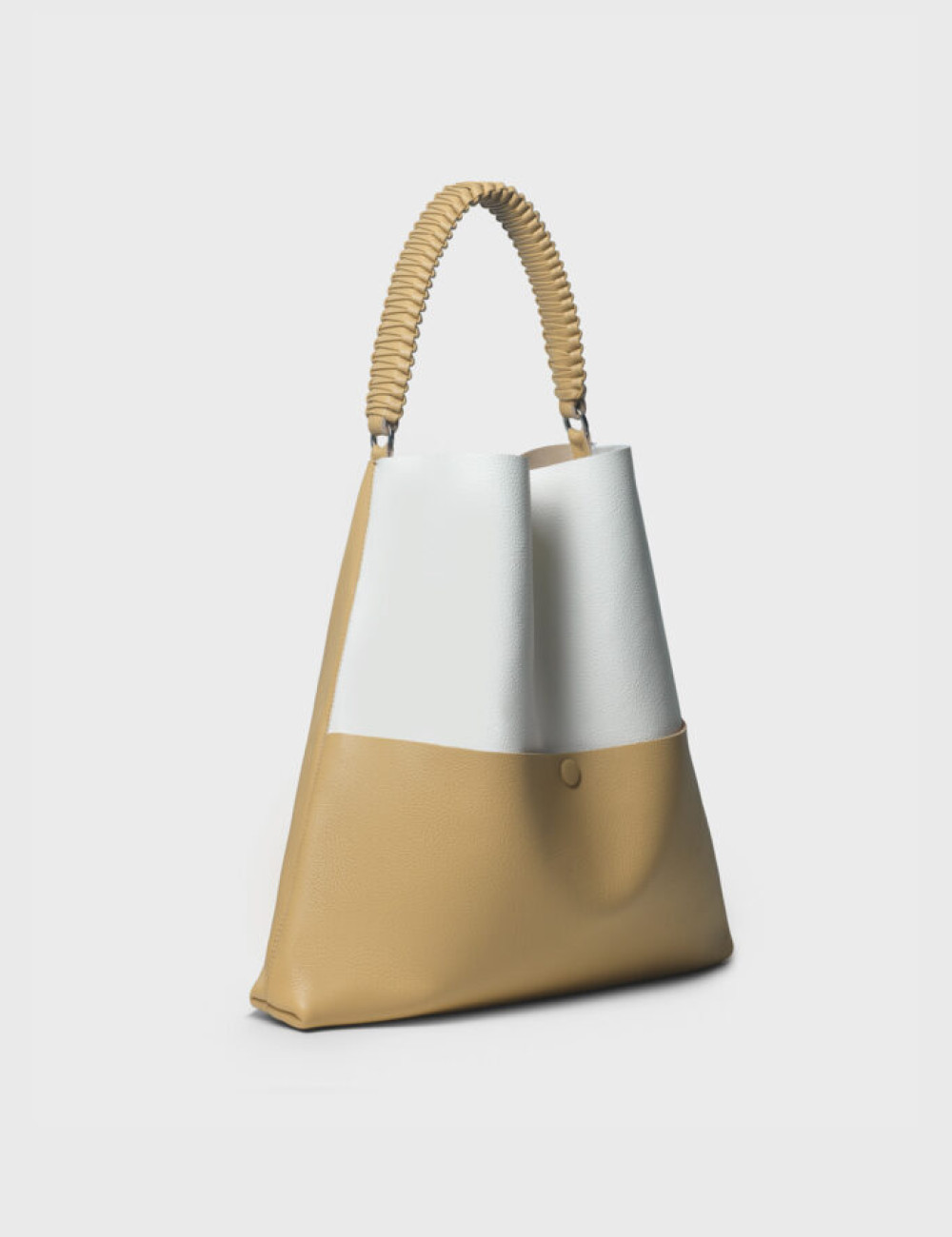 Woman's Two Colors Tote Bag