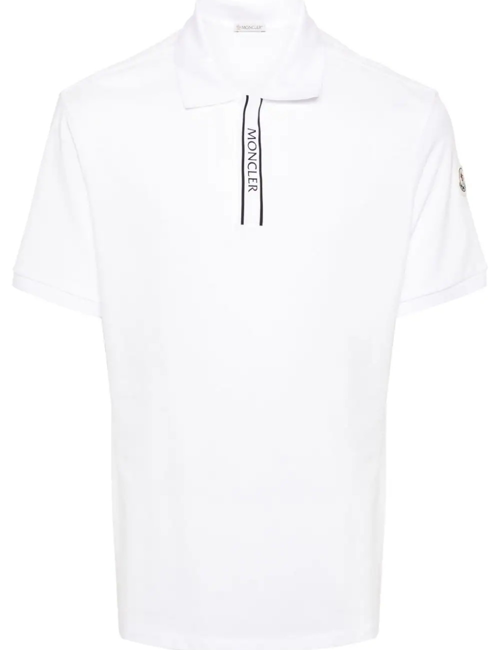 Men's Logo Patch Polo Shirt